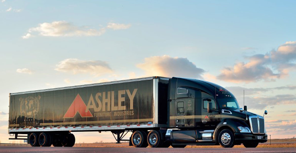 Ashley Distribution Services LTD truck